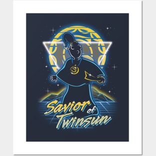 Retro Savior of Twinsun Posters and Art